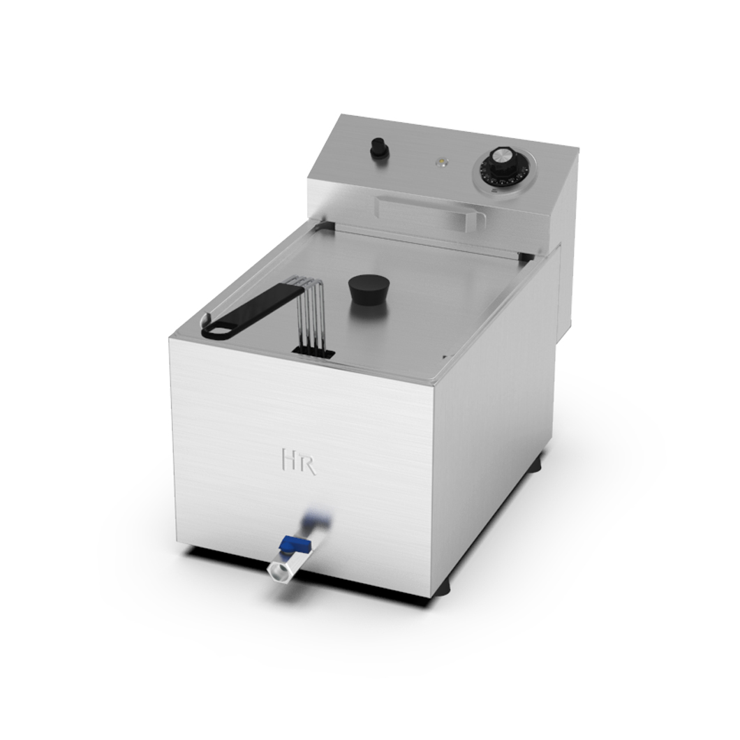 FD8LC FREIDORA TRIFASICA DE 8 LITROS CON GRIFO, HR FAINCA - Imagen 1