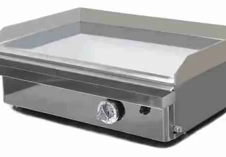 PLANCHA A GAS CROMO DURO 600x400